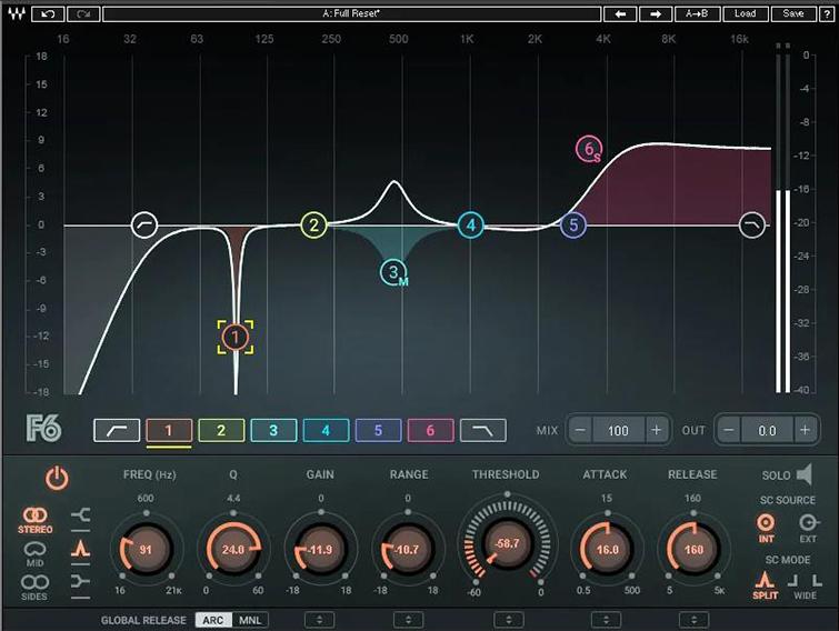 F6 Floating-Band Dynamic EQ