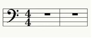 The bass clef